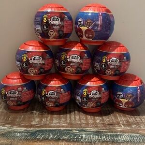 NEW Set of 9 Star Wars Doorables Galaxy Peek Series 2 Collectible Toy Set